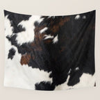 Cowhide Farmhouse Decor (photograph) Wall Tapestry Gallery Image 4