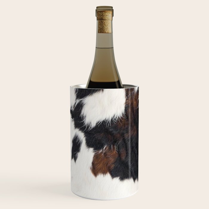 Cowhide Farmhouse Decor (photograph) Wine Chiller Gallery Image 2
