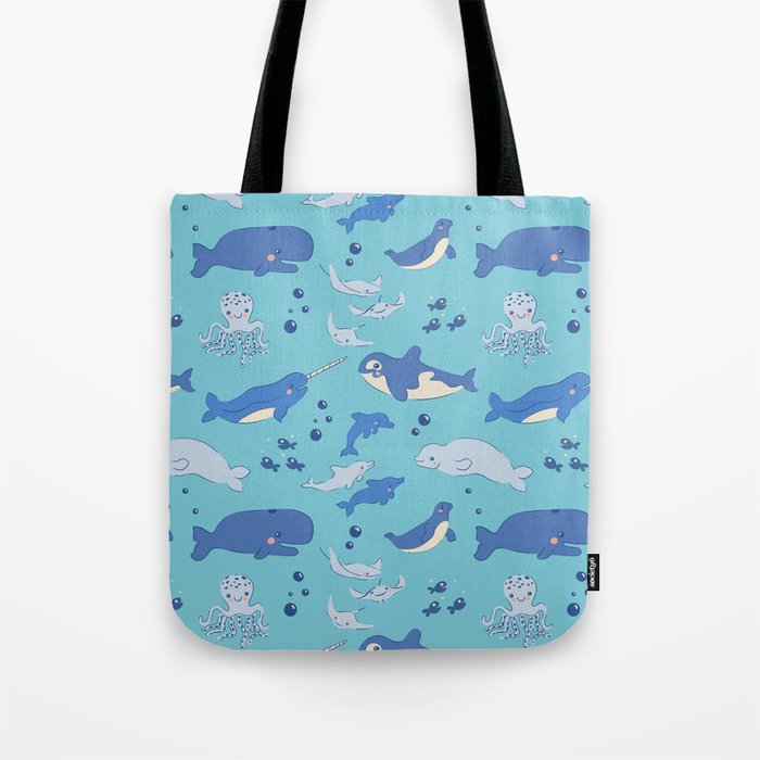 Sweet Sea Life Tote Bag Gallery Image 1