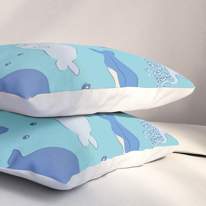 Sweet Sea Life Pillow Sham Gallery Image 3