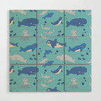 Sweet Sea Life Wood Wall Art Gallery Image 1
