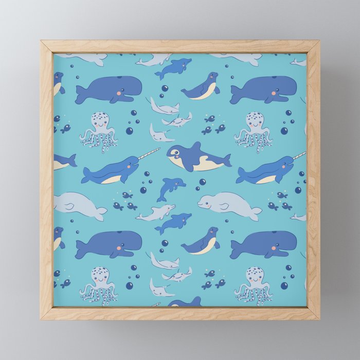 Sweet Sea Life Mini Art Print Gallery Image 1