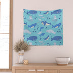 Sweet Sea Life Wall Tapestry Gallery Image 2