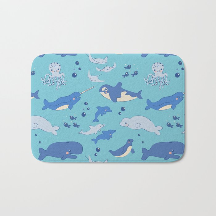 Sweet Sea Life Bath Mat Gallery Image 1