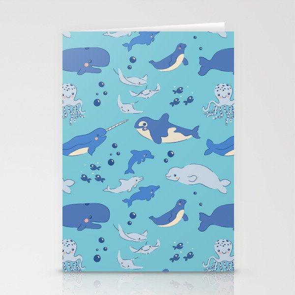 Sweet Sea Life Stationery Card Gallery Image 2