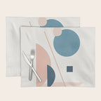 Abstract Minimal Shapes 34 Placemat Gallery Image 1