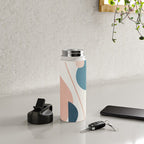 Abstract Minimal Shapes 34 Water Bottle Gallery Image 4