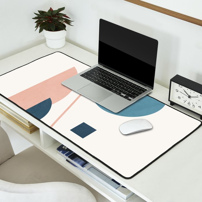 Abstract Minimal Shapes 34 Desk Mat Gallery Image 2