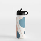 Abstract Minimal Shapes 34 Water Bottle Gallery Image 1