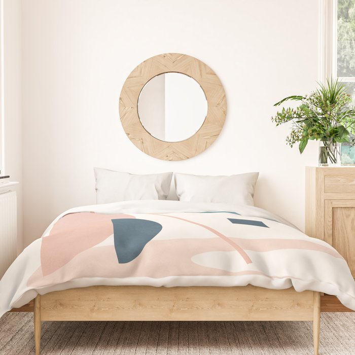 Abstract Minimal Shapes 34 Duvet Cover Gallery Image 3