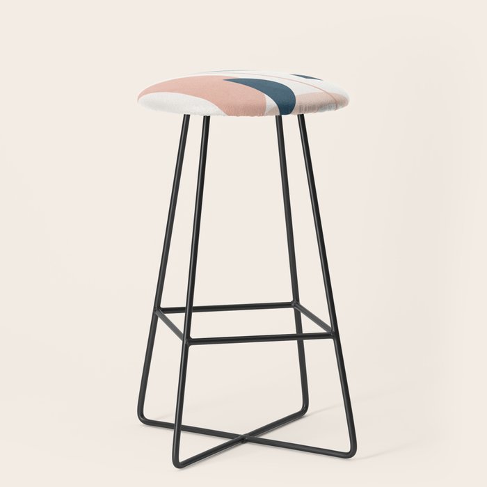 Abstract Minimal Shapes 34 Stool Gallery Image 1