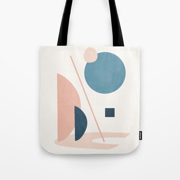 Abstract Minimal Shapes 34 Tote Bag Gallery Image 1