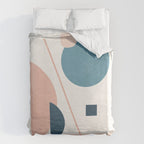 Abstract Minimal Shapes 34 Duvet Cover Gallery Image 6