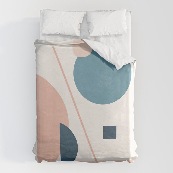 Abstract Minimal Shapes 34 Duvet Cover Gallery Image 6