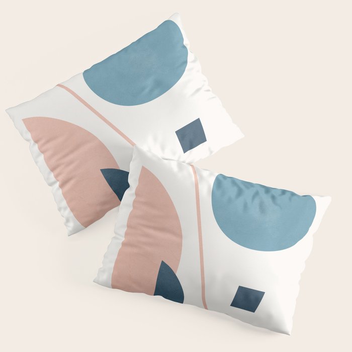Abstract Minimal Shapes 34 Pillow Sham Gallery Image 1