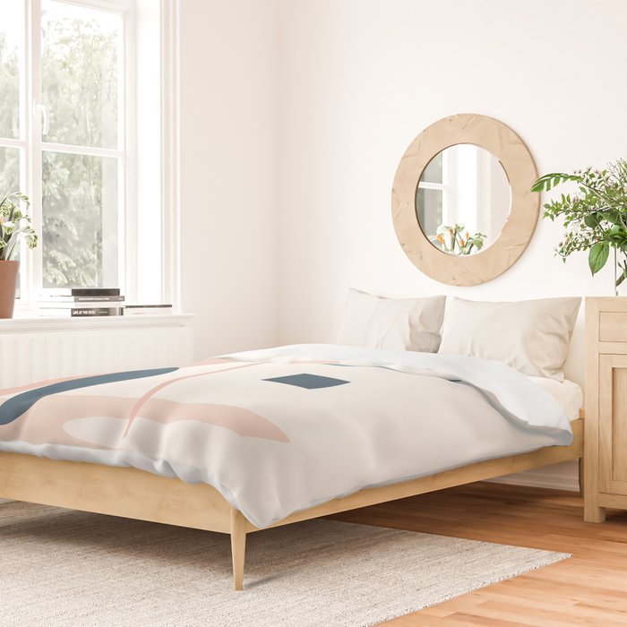 Abstract Minimal Shapes 34 Duvet Cover Gallery Image 2