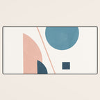 Abstract Minimal Shapes 34 Desk Mat Gallery Image 3