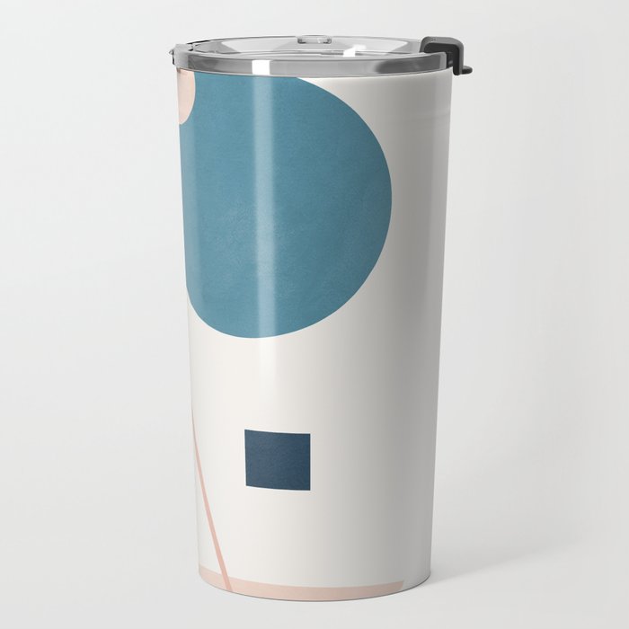 Abstract Minimal Shapes 34 Travel Mug Gallery Image 2