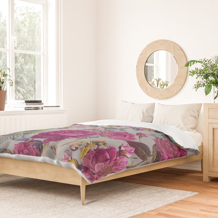 Rose Garden XI Duvet Cover Gallery Image 2