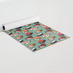 Sushi English Bulldog Yoga Mat Gallery Image 2