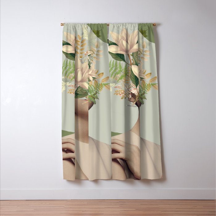 Floral beauty 30 Window Curtain Gallery Image 3