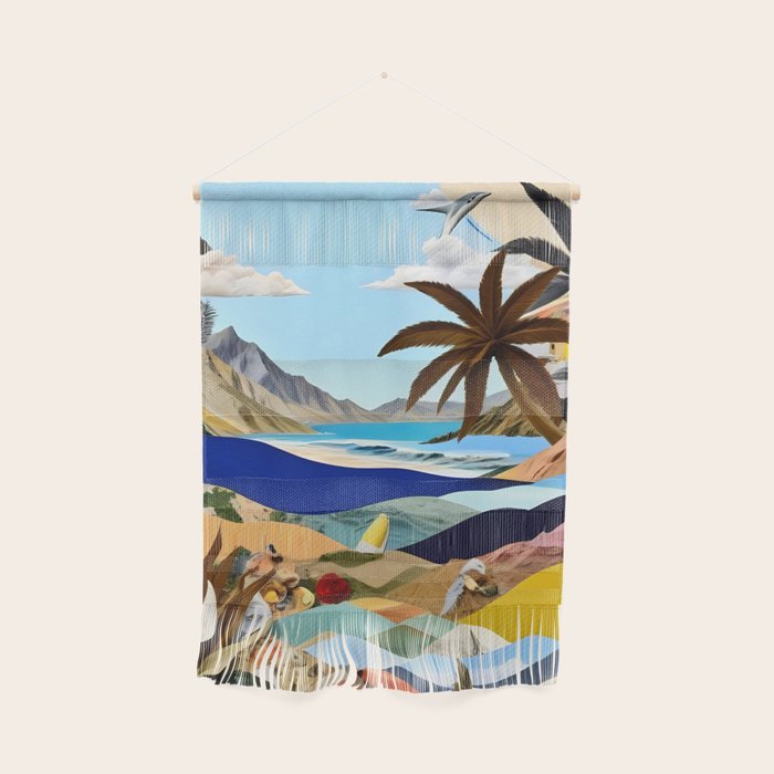 The Beach Bound Surrealist 01, Collage Fantastic Surrealism Wild Fantasy, Ocean Beach Sea Avant-Garde, Creative Photographic Digital Abstract Graphic Wall Hanging Gallery Image 1