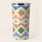 Simple Hand-cut Pattern #3 Travel Mug Gallery Image 1