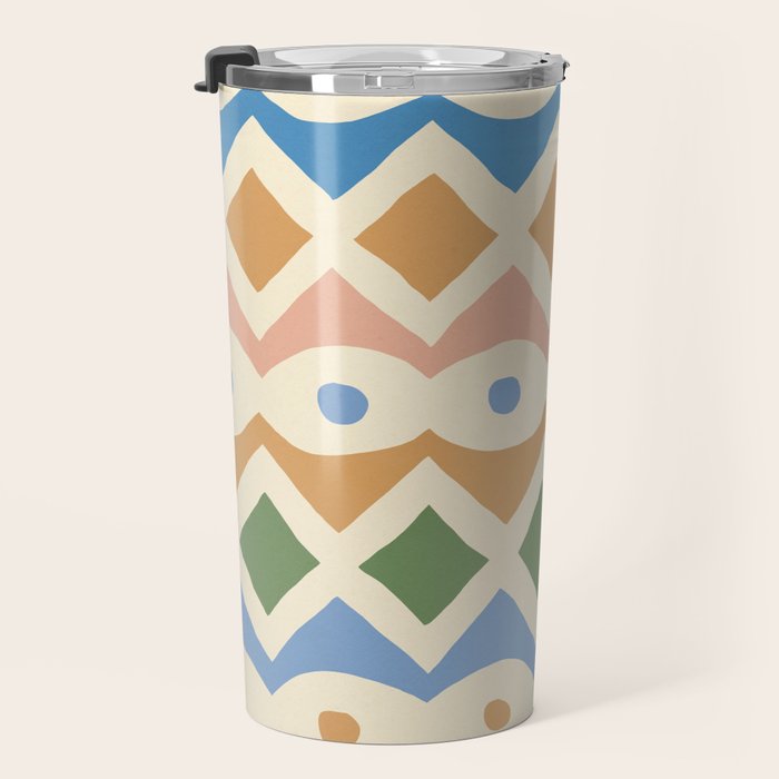 Simple Hand-cut Pattern #3 Travel Mug Gallery Image 3