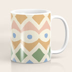Simple Hand-cut Pattern #3 Coffee Mug Gallery Image 1