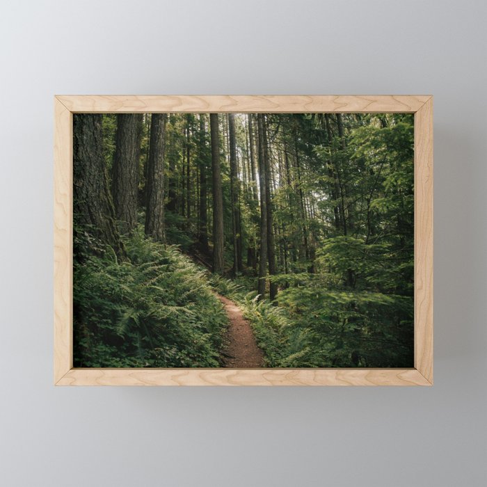 Walking through the Forest Mini Art Print Gallery Image 1