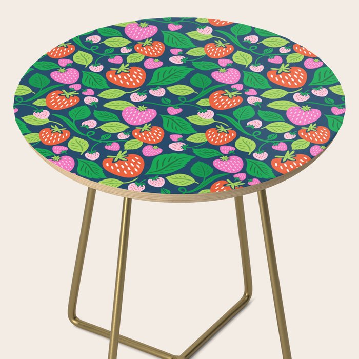 Strawberry Fields - Pink and Blue Side Table Gallery Image 2