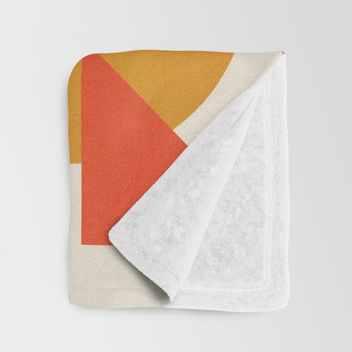 Colorful Shape Geometry 04 Throw Blanket Gallery Image 3