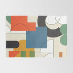 Colorful Shape Geometry 04 Rug Gallery Image 2