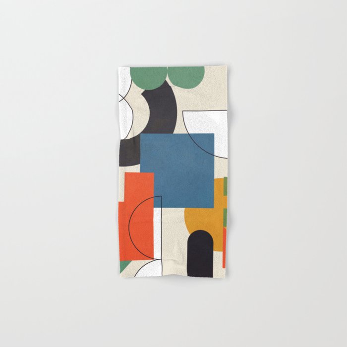Colorful Shape Geometry 04 Bath Towel Gallery Image 1