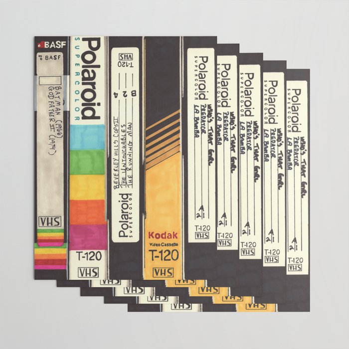 VHS Wrapping Paper Gallery Image 3