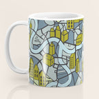 City life map moonless night Coffee Mug Gallery Image 3