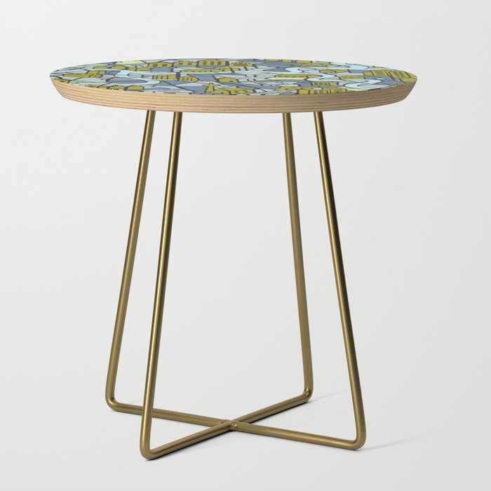 City life map moonless night Side Table Gallery Image 1