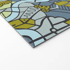 City life map moonless night Welcome Mat Gallery Image 2