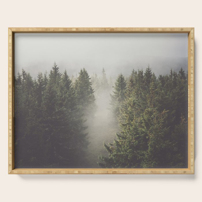 My misty way - Landscape and Nature Photography Serving Tray Gallery Image 1