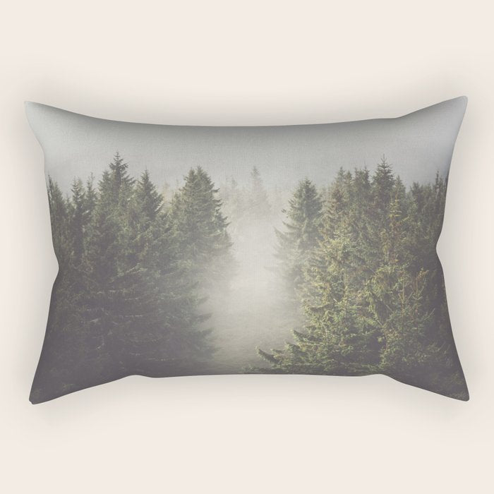 My misty way - Landscape and Nature Photography Rectangular Pillow Gallery Image 2