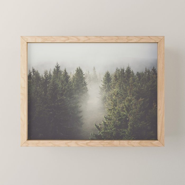 My misty way - Landscape and Nature Photography Mini Art Print Gallery Image 1