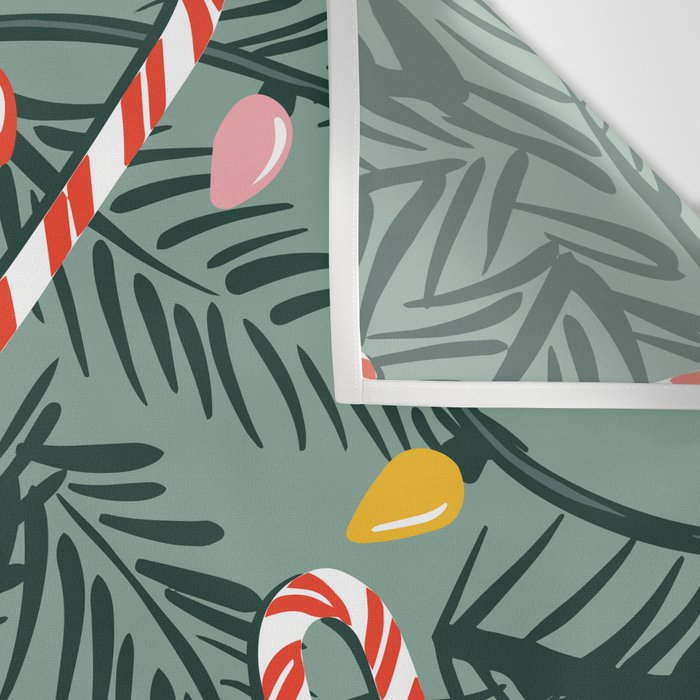 Candy Cane Christmas Wall Tapestry Gallery Image 3