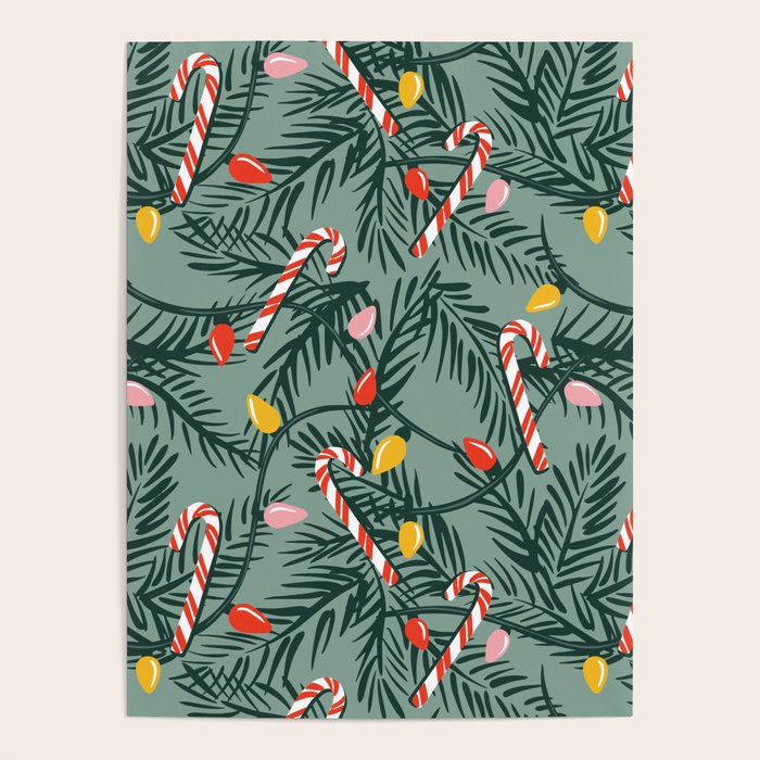 Candy Cane Christmas Poster Gallery Image 4
