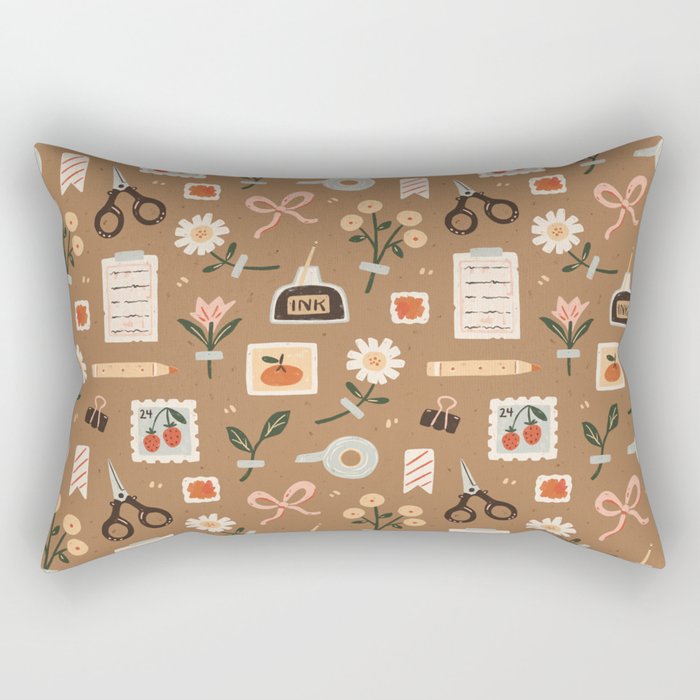 Journaling Things Rectangular Pillow Gallery Image 2