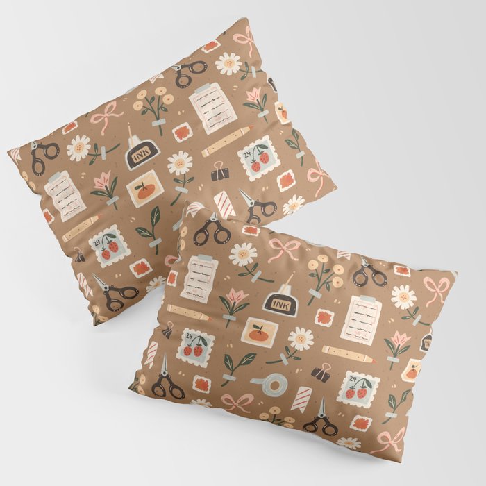 Journaling Things Pillow Sham Gallery Image 1