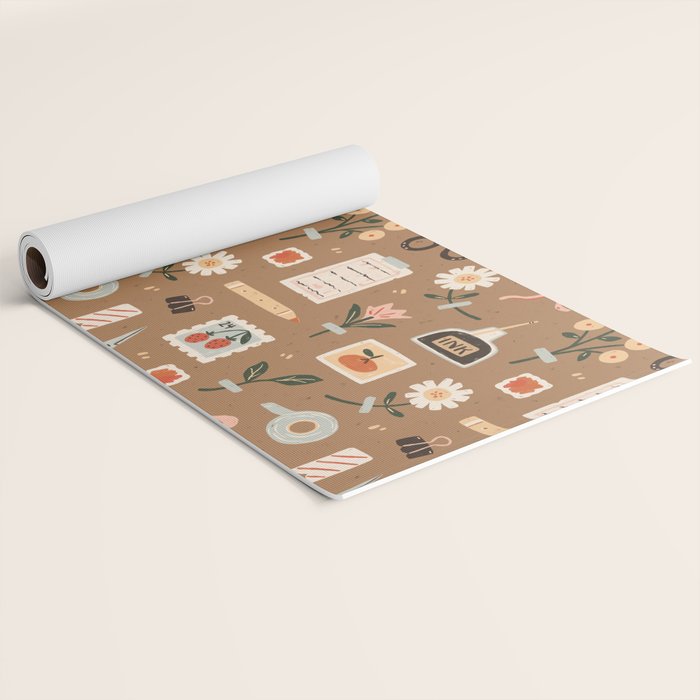 Journaling Things Yoga Mat Gallery Image 2