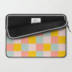 Retro Funky Checks Laptop Sleeve Gallery Image 2