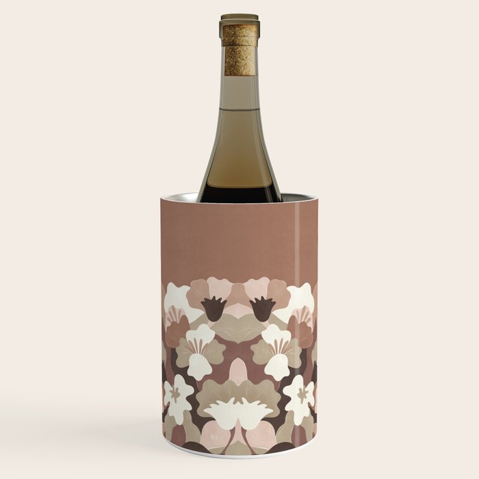 Mocha Morning Inspired by PANTONE 17 1230 Mocha Mousse Wine Chiller Gallery Image 1