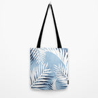 Tropical bliss - chambray blue Tote Bag Gallery Image 2