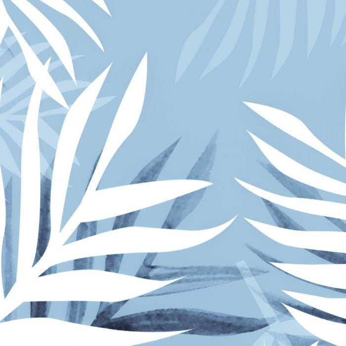 Tropical bliss - chambray blue Coffee Mug Gallery Image 2